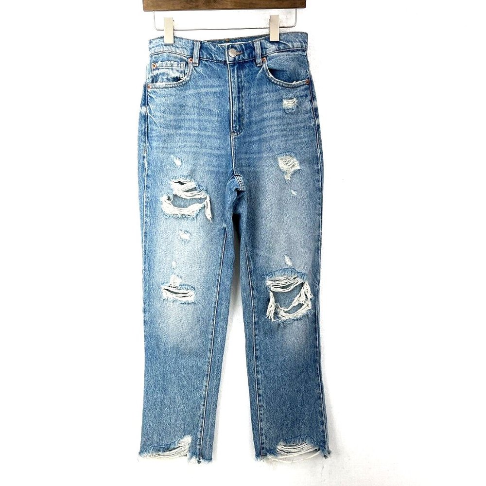 GARAGE Light Wash Vintage Straight Jeans Size 25